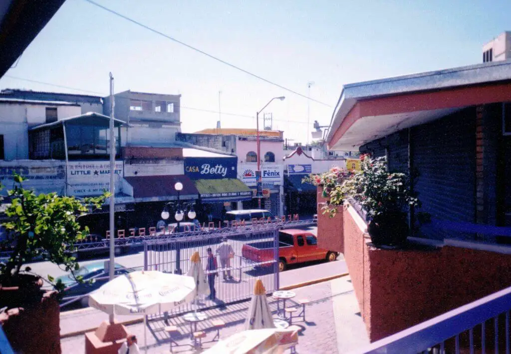 Street view of Nuevo Laredo, Mexico