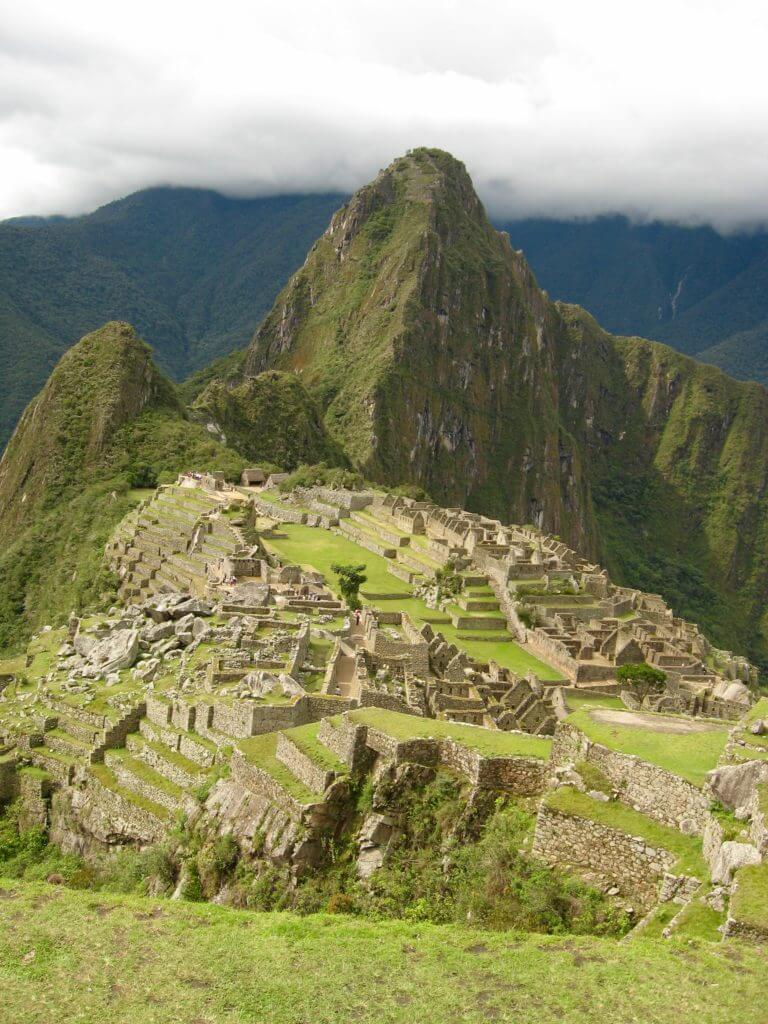 Complete view of Macchu Pichu