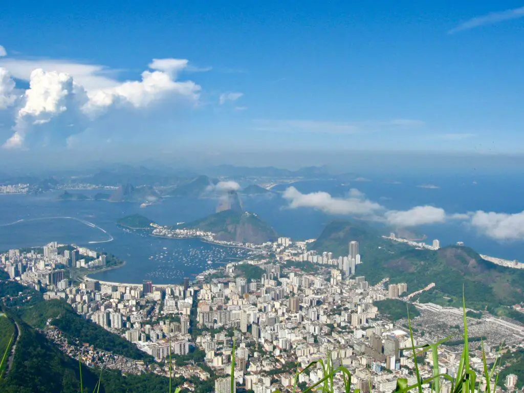 Rio de Janeiro from the Christ the Redeemer statue
