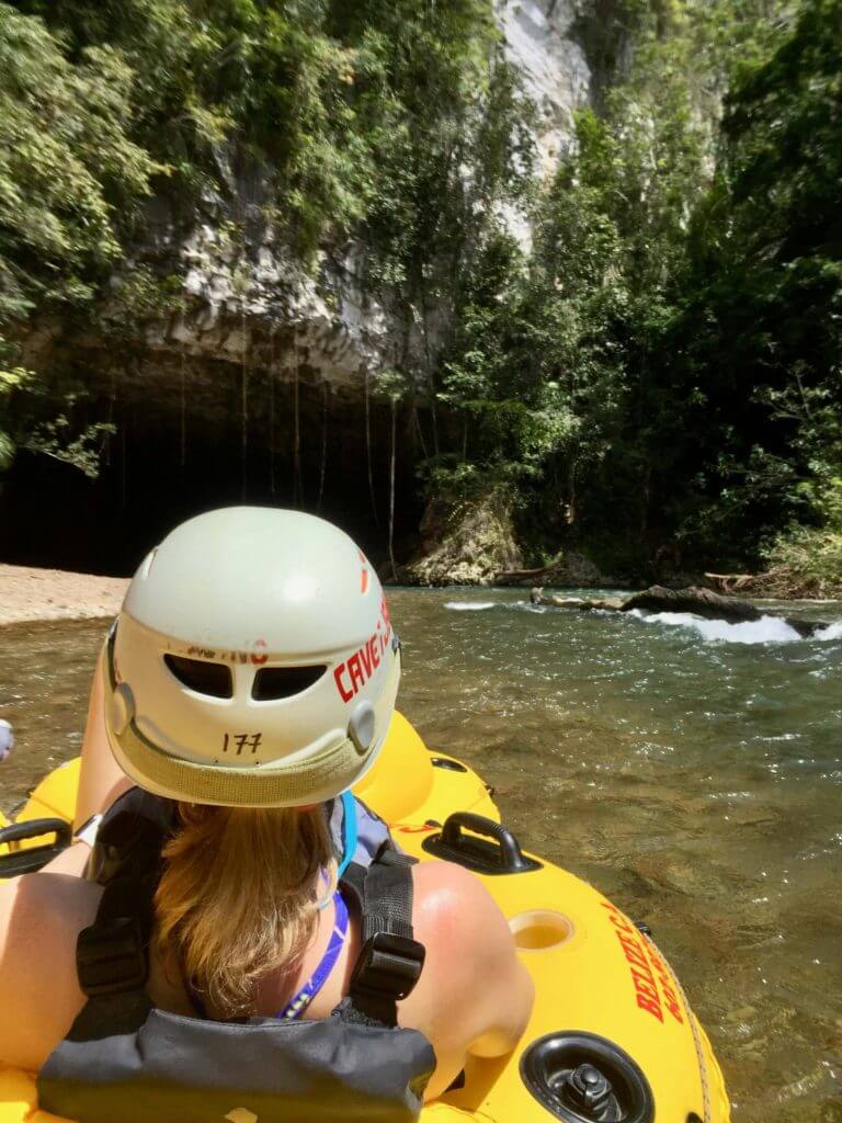 Tubing Into the Cave