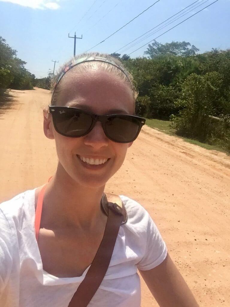 Gwen Biking in Hopkins