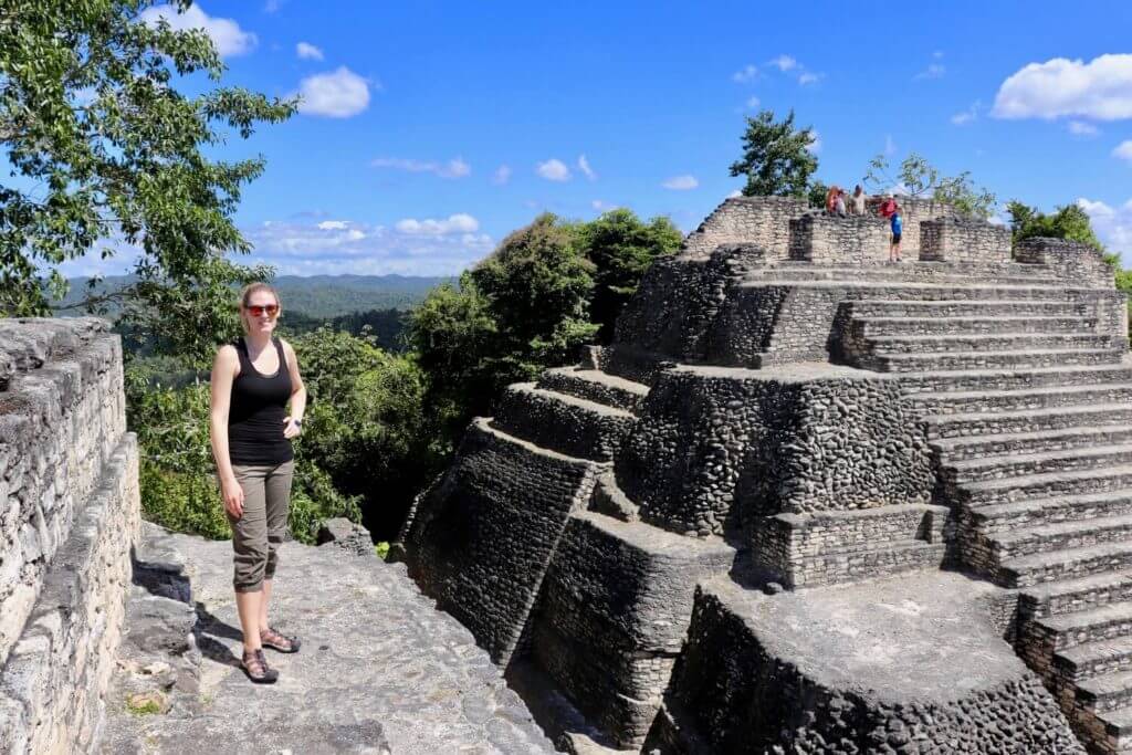 Brooke at Caracol