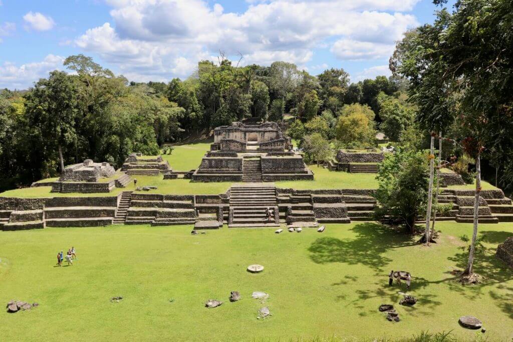 View from a pyramid