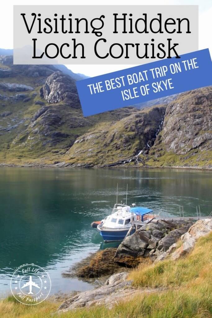 One of the best boat trips in Scotland takes you to Loch Coruisk on the Isle of Skye, where you'll find a gorgeous hidden lake surrounded by mountains.