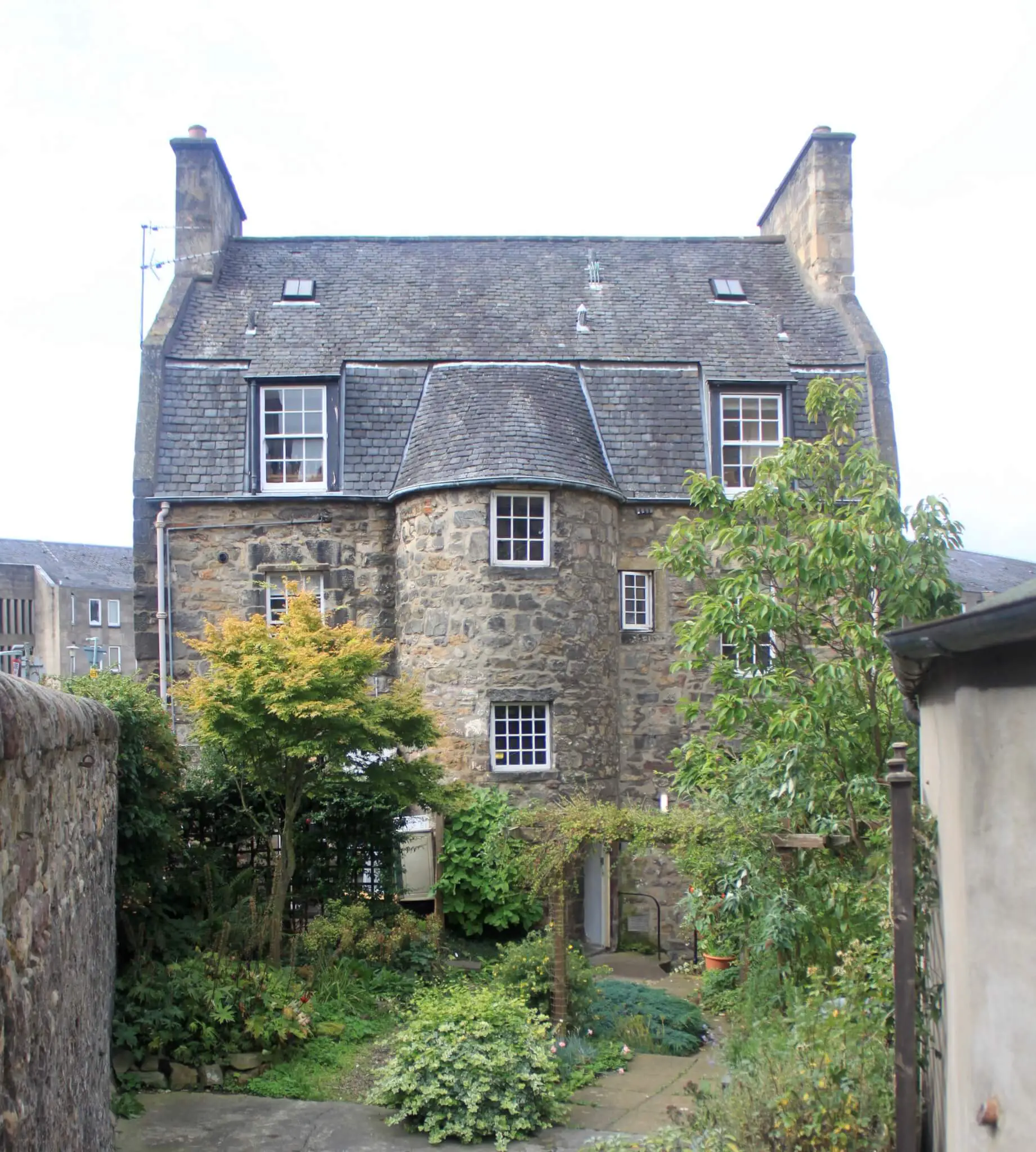 Quaint stone building that was our first home away from home on our one week in Scotland itinerary.