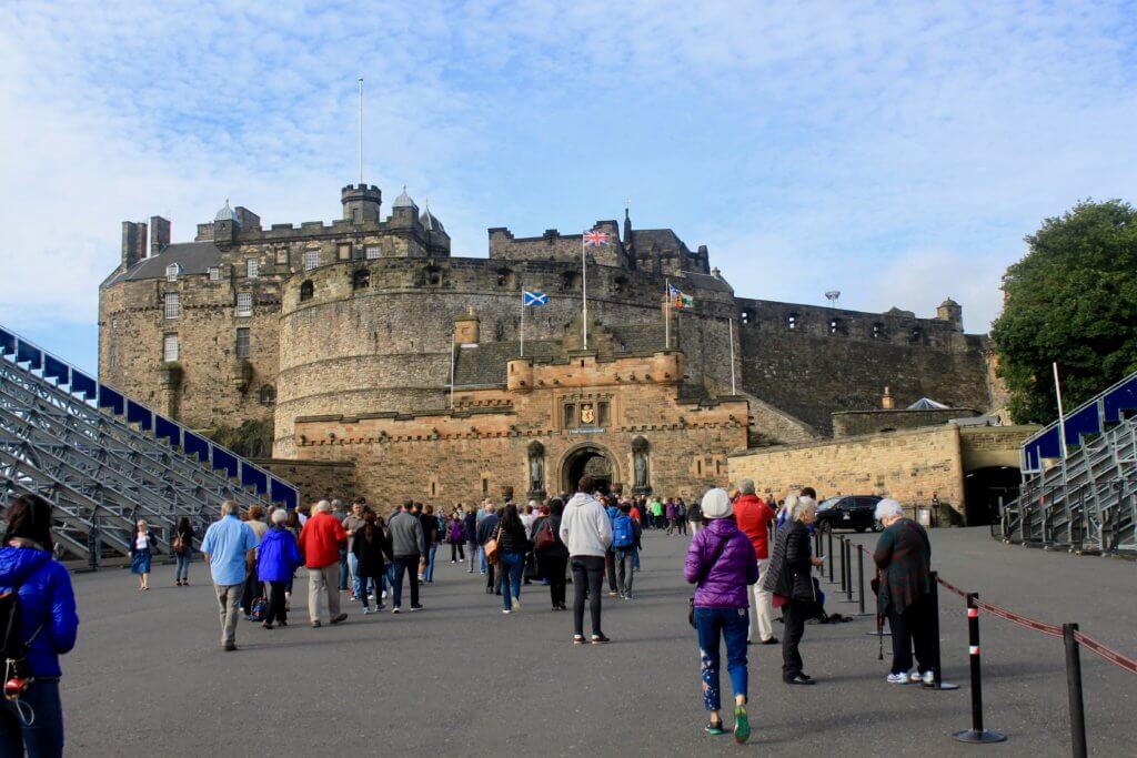 Entrance to Edinburgh Castle