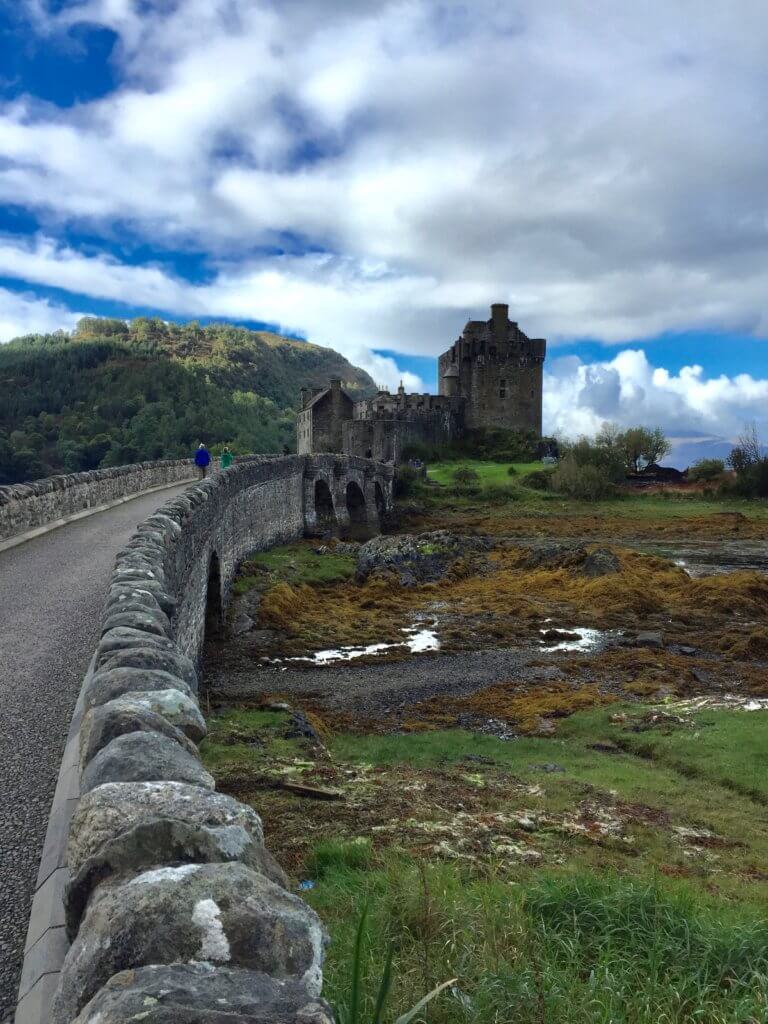 Stone bridge to castle