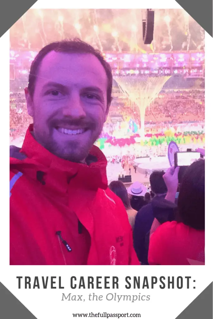 What is it like for the thousands of people who work to make the Olympics happen? Just ask Max, who has worked four Olympics - and counting!