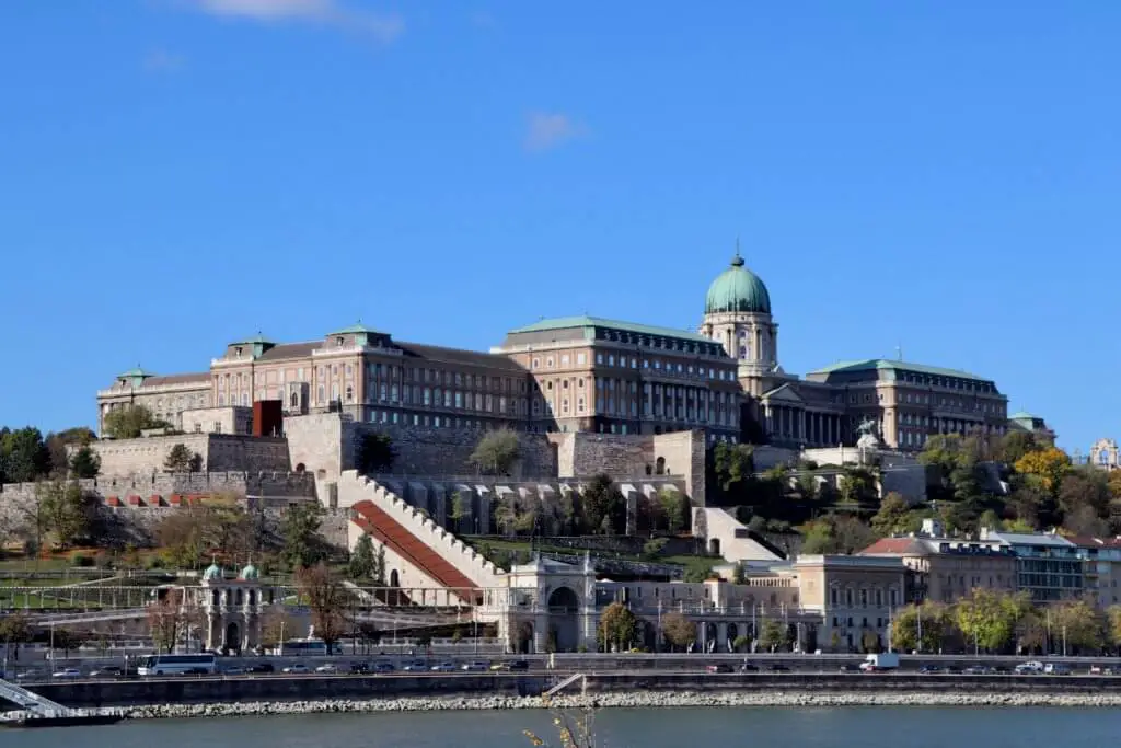 Buda Castle from across the Danube