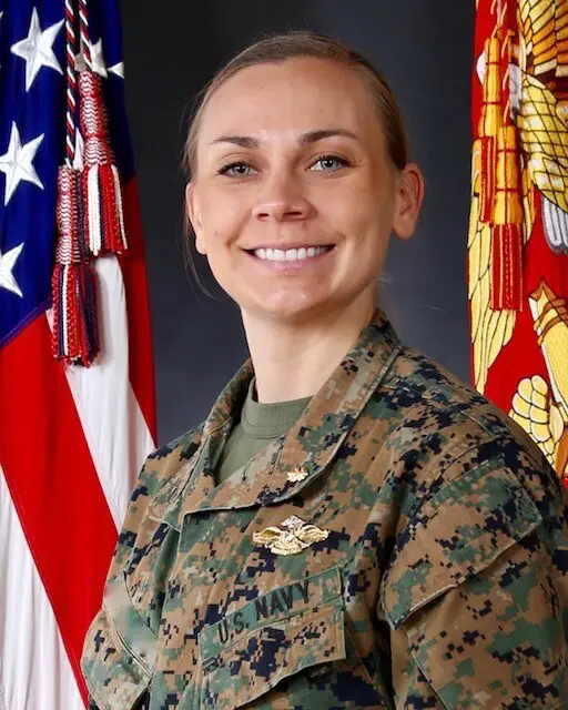 Ellen's official military nurse portrait
