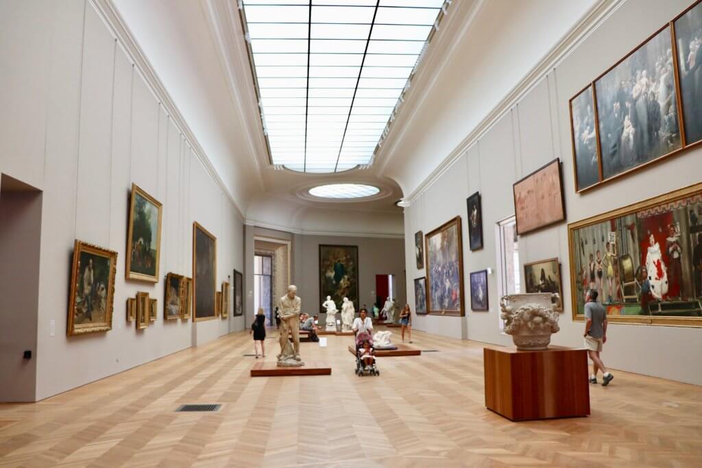 Gallery in the Petit Palais, Paris