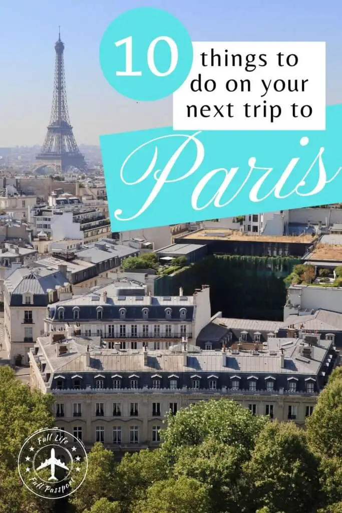 With so many things to do in Paris, there was no way we could fit everything into two days! Here's our list of must-do Paris activities for our next visit.