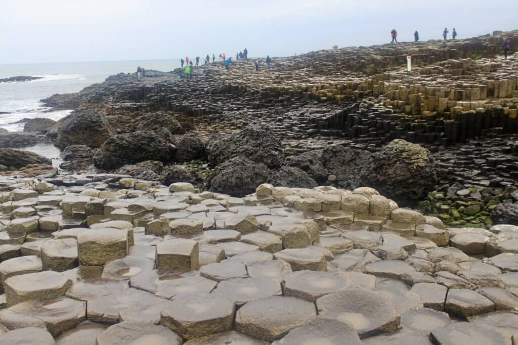 Thousands of Giant's Causeway stones 