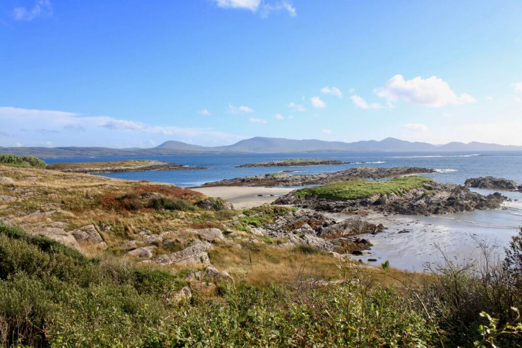 Rocky coastline of the Ring of Kerry