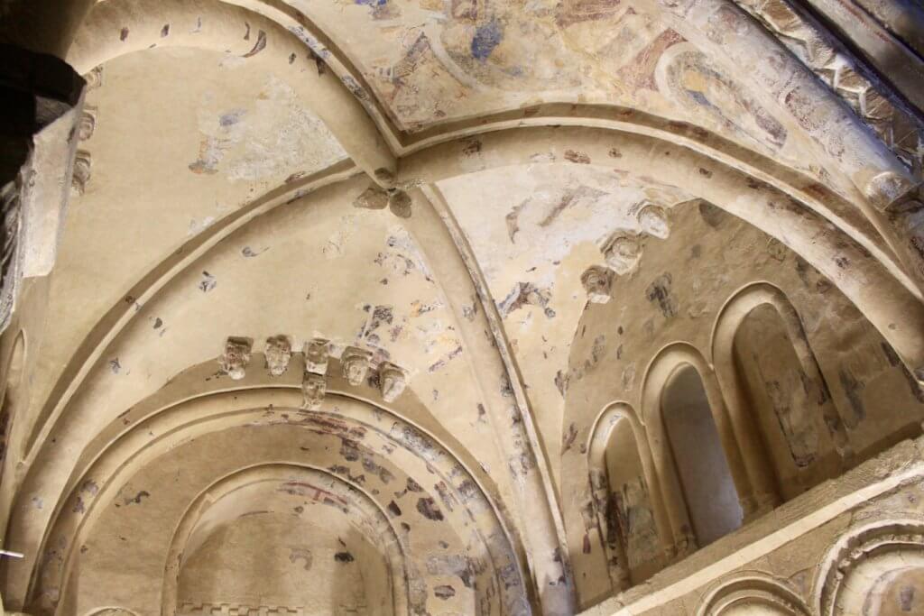 Vaulted ceiling of Cormac's Chapel