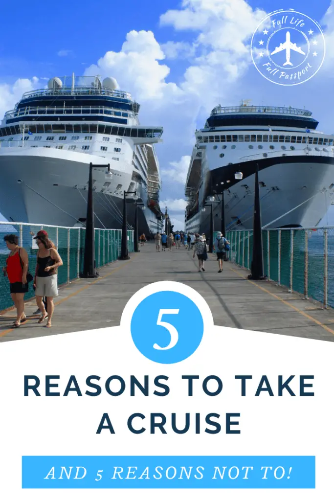 Taking a cruise is a polarizing idea. Check out this list of the pros and cons of cruising to see if setting sail is right for you.