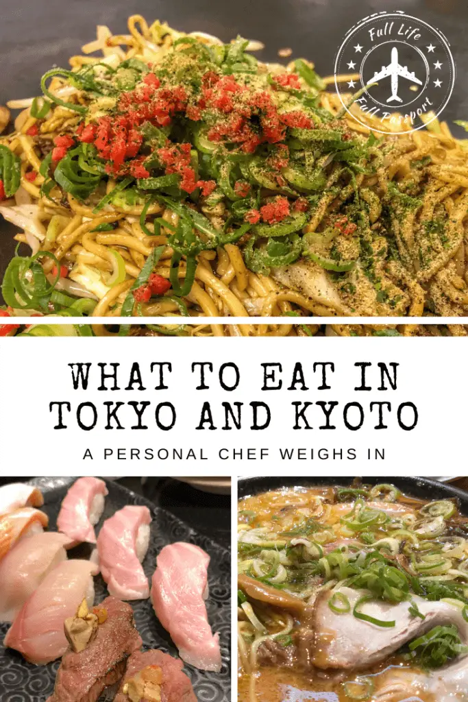Japanese food is an experience in and of itself. Chef and foodie Jeff shares his thoughts on what to eat in Tokyo and Kyoto.
