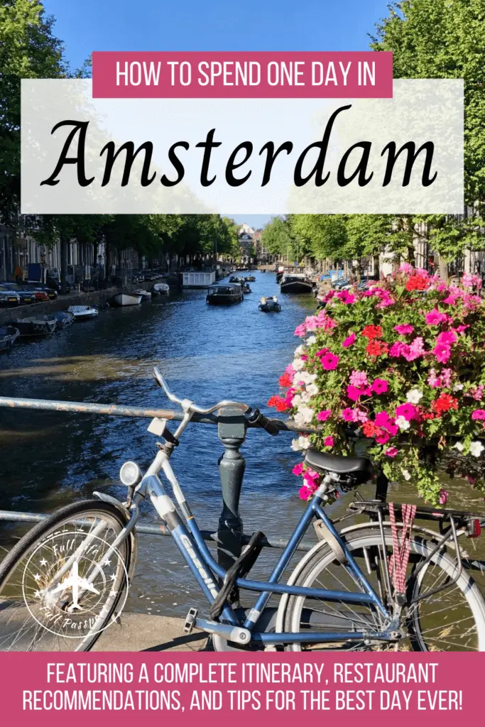 It's easy to have a great experience with only one day in Amsterdam! Check out this travel guide for great restaurants and things to do.