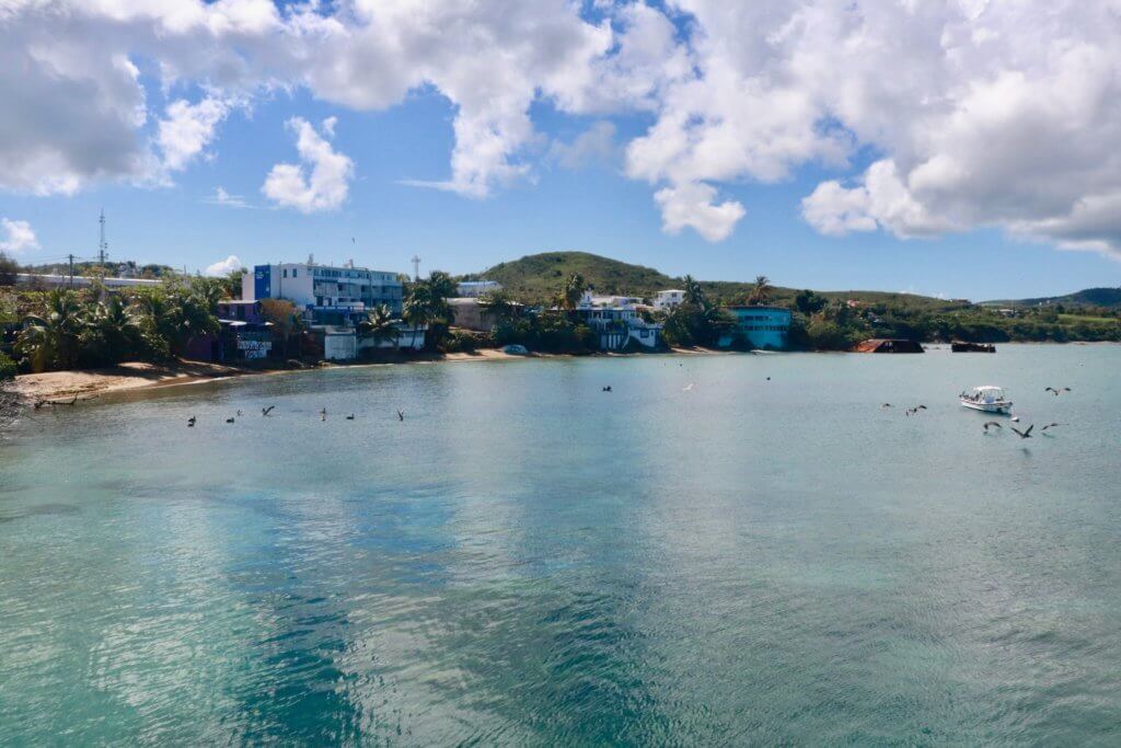 Town of Isabel Segunda from the ferry