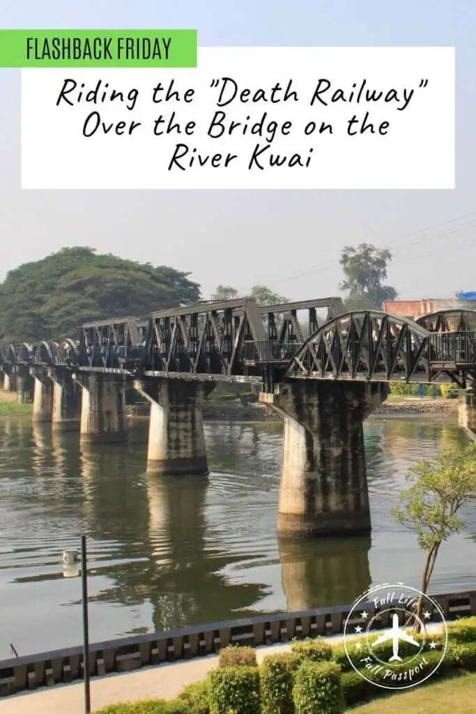 One of our most impactful day trips in Thailand was visiting the Bridge on the River Kwai in Kanchanaburi and taking a train ride through the countryside.