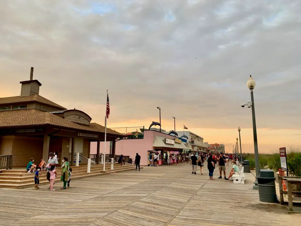 One of the most popular things to do in Rehoboth Beach is to stroll the boardwalk
