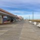Empty boardwalk during the Rehoboth Beach off-season