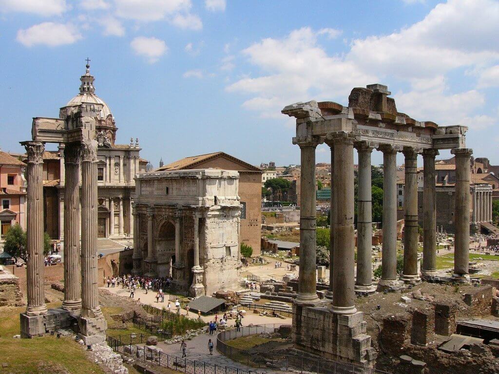 Ruins in Rome