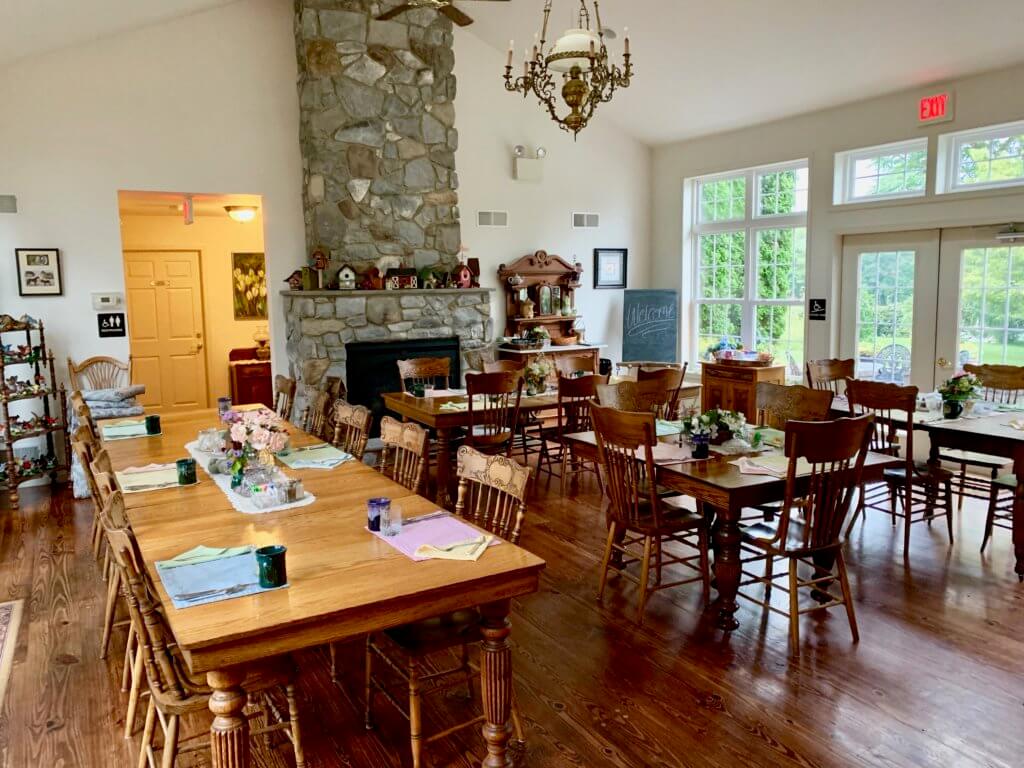 Dining room at the Inn