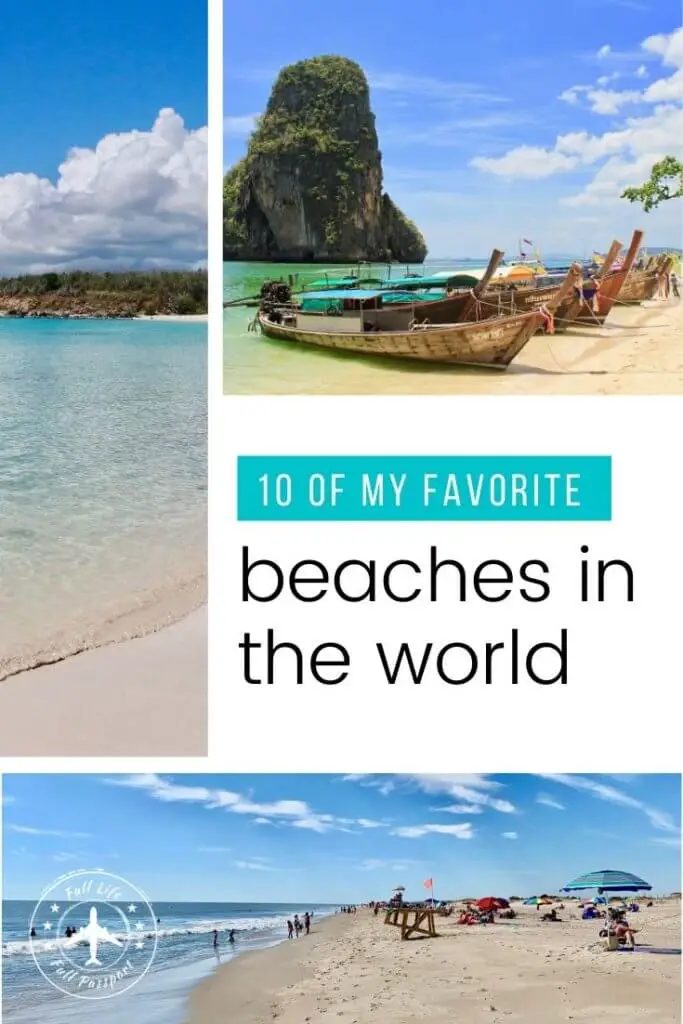 Kick off summer with this list of my favorite beaches, featuring ten of the most beautiful, unique, and interesting beaches in the world!