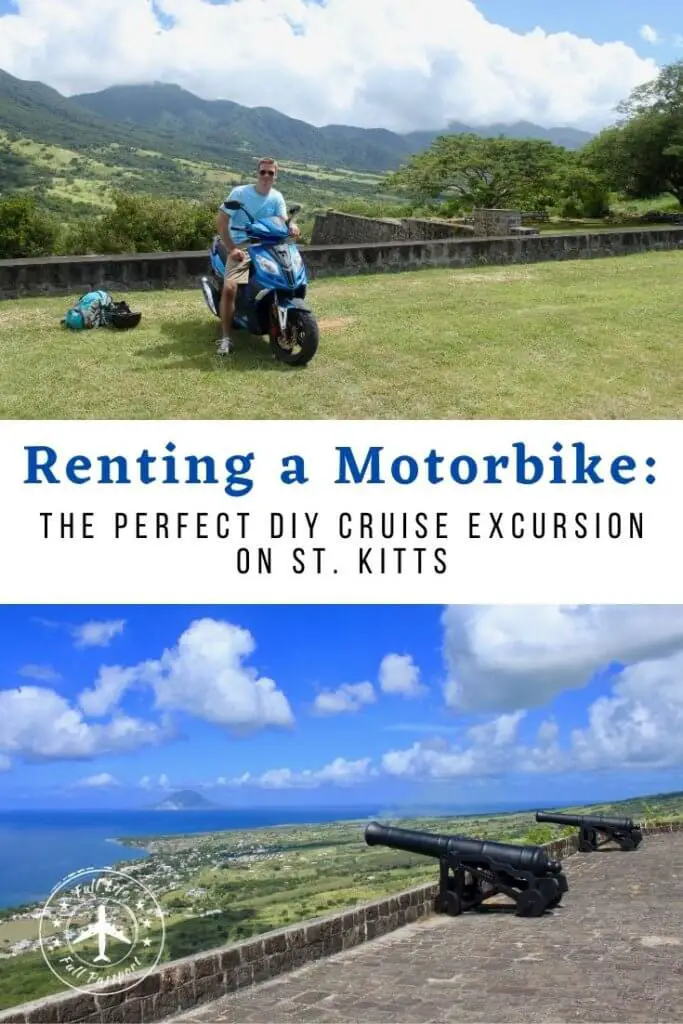 One of the best St. Kitts excursions is renting a motorbike or scooter to explore this beautiful island. DIY your own adventure!