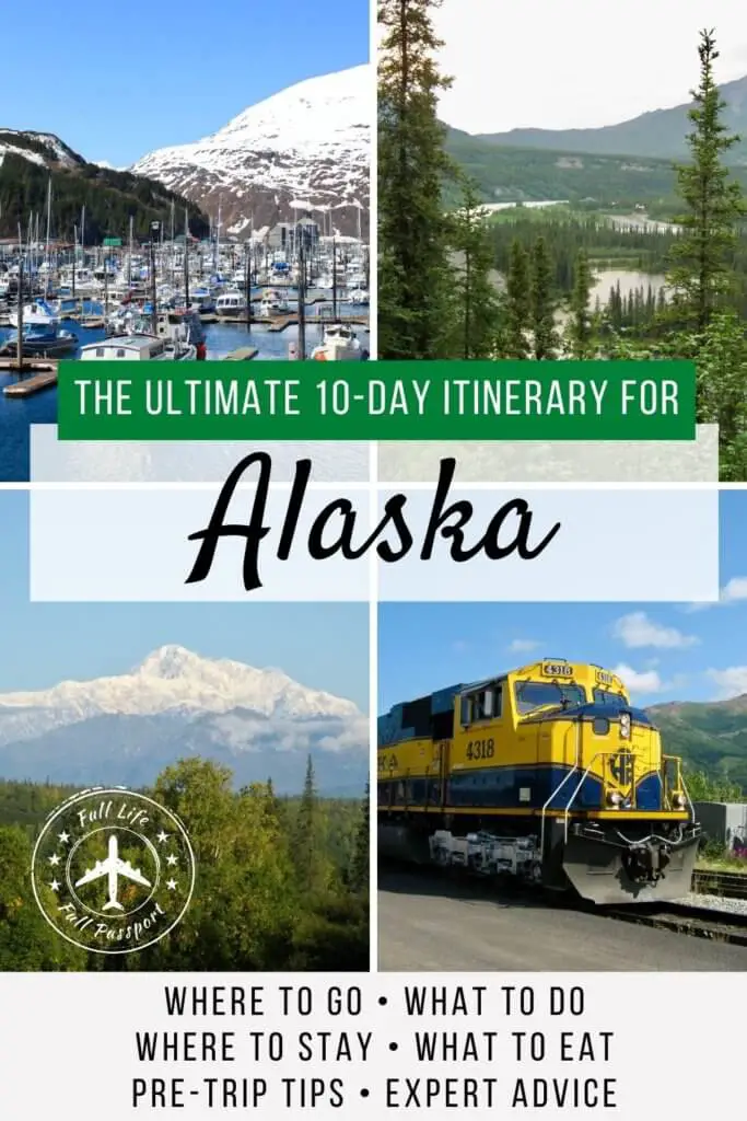 Looking to visit Alaska without taking a cruise? You've come to the right place! This ten-day Alaska itinerary has everything you need.