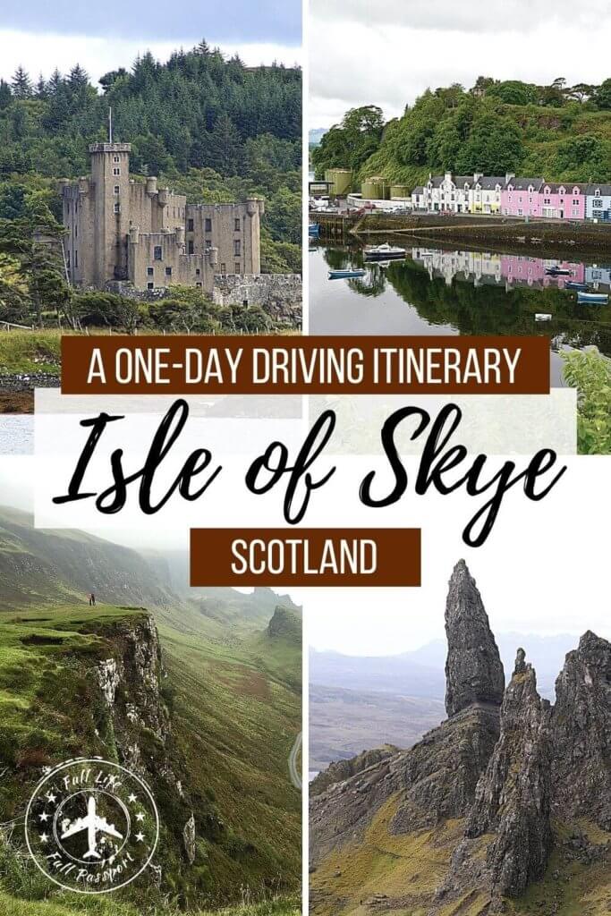 There are so many amazing sights on Scotland's Isle of Skye! Check out the highlights with this one-day Isle of Skye driving itinerary.