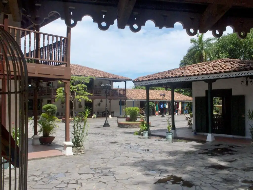 Buildings of the Spanish hacienda at Mi Pueblito