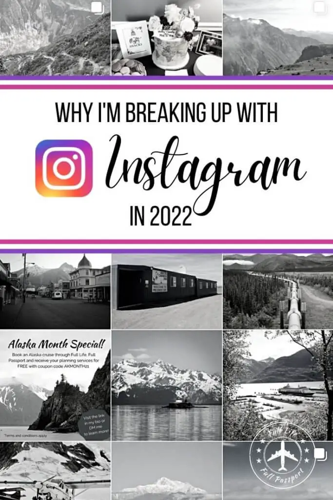 It's just not working out, Instagram, and it's time we had a little chat about it. I think 2022 is the year we finally part ways.