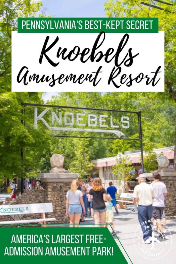 Hidden away in the mountains of central Pennsylvania, Knoebels is an amusement park for all ages. It's free to enter and tons of fun!