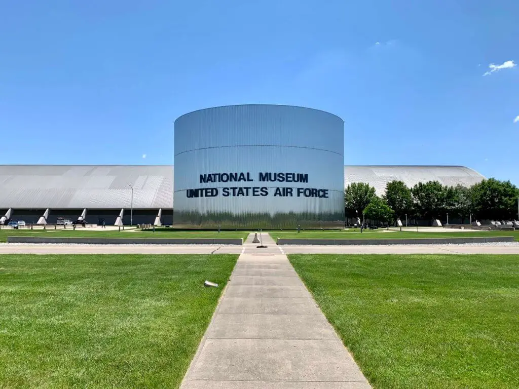 Facade of the National Museum of the United States Air Force