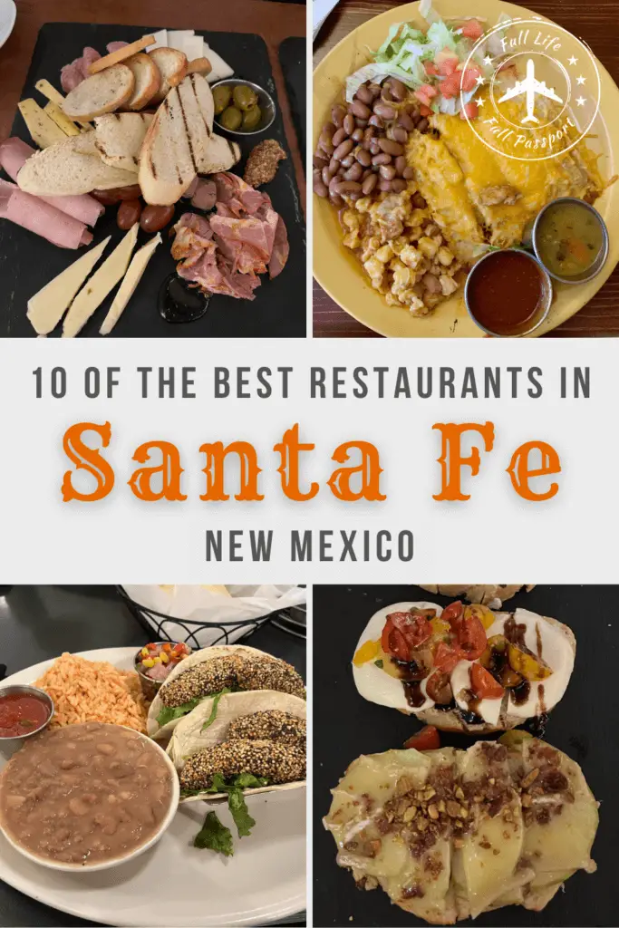 Looking for the best restaurants in Santa Fe, New Mexico? Try these ten great places to eat within walking distance of the historic Plaza!