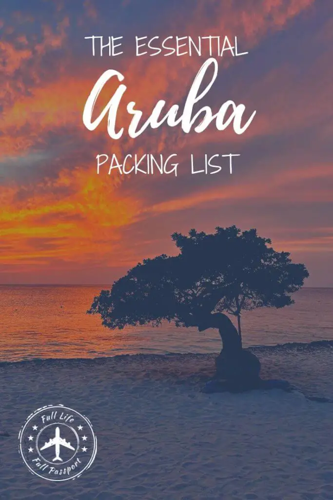 Wondering what to pack for a vacation to Aruba? This helpful Aruba packing list has everything you need for a getaway to "One Happy Island"!