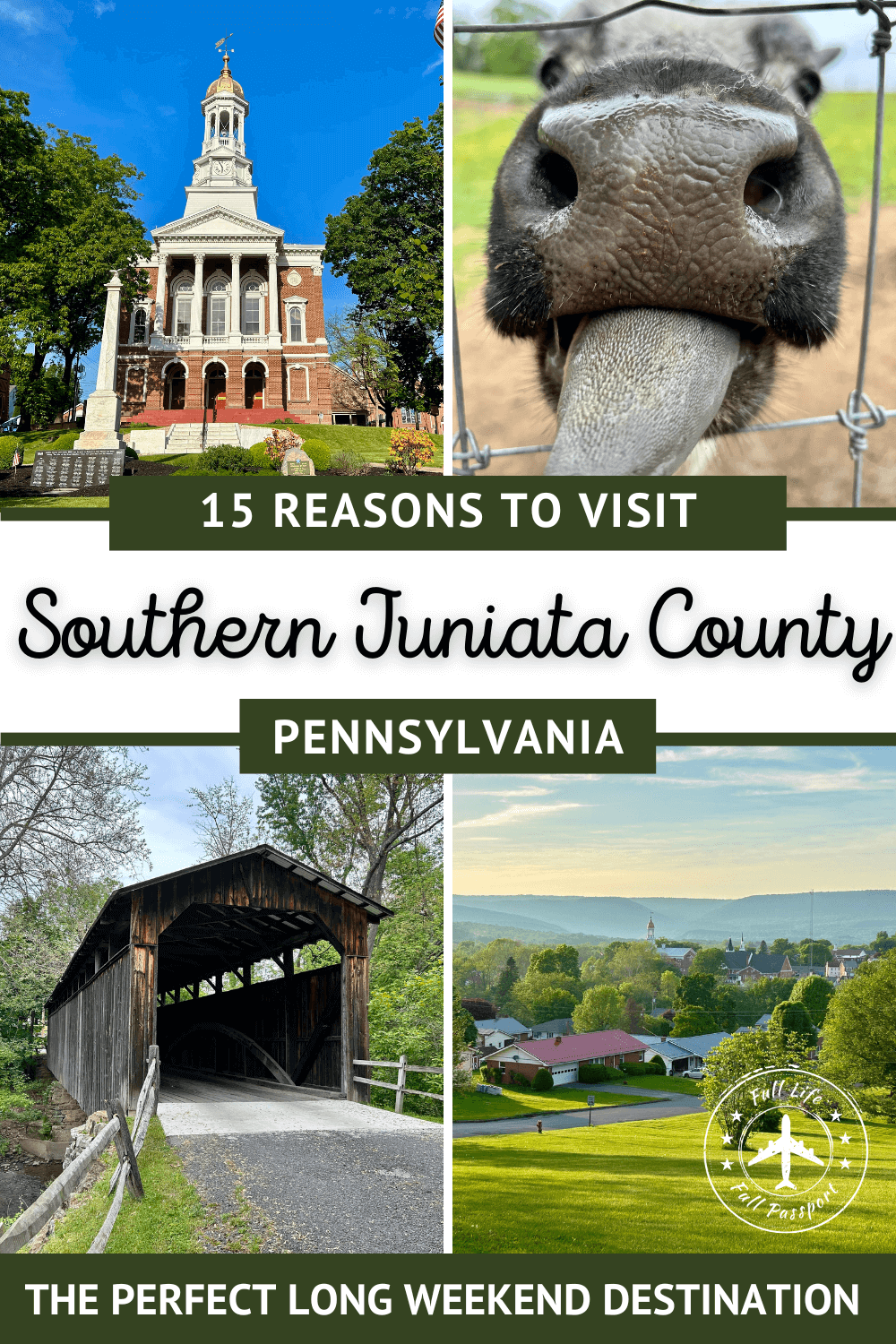 15 Reasons Why You Should Make Southern Juniata County, PA, Your Next Long Weekend Destination