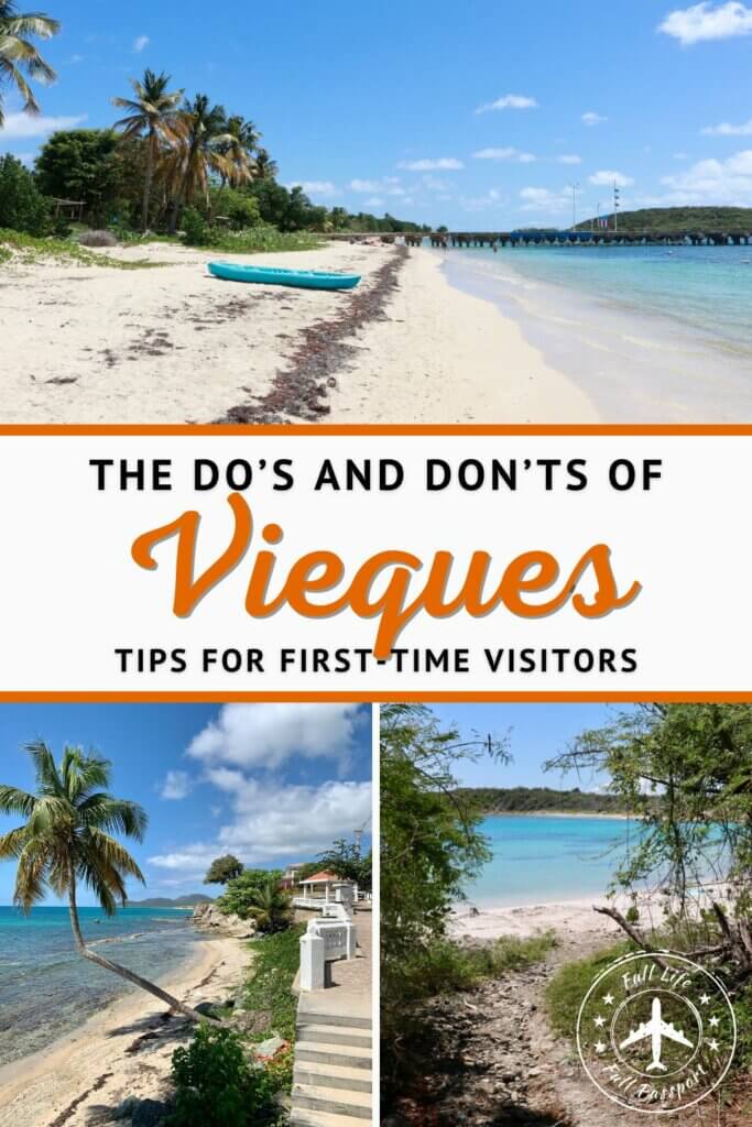 Visiting Vieques, Puerto Rico, for the first time? Don't miss this list of Vieques travel tips to make this vacation your best one yet!