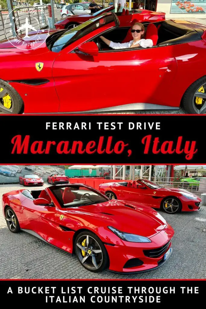 A Ferrari test drive in Italy is a bucket list-worthy experience! Cruise the Italian countryside in a red Ferrari near the town of Maranello.