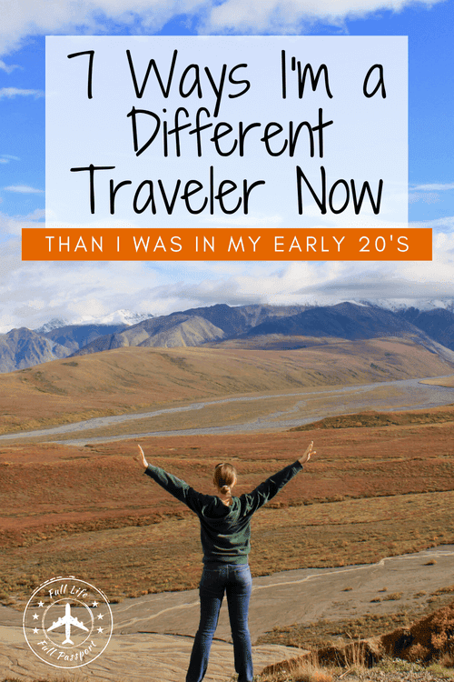 Article graphic with Gwen facing away from the camera with widespread arms in front of an Alaskan landscape