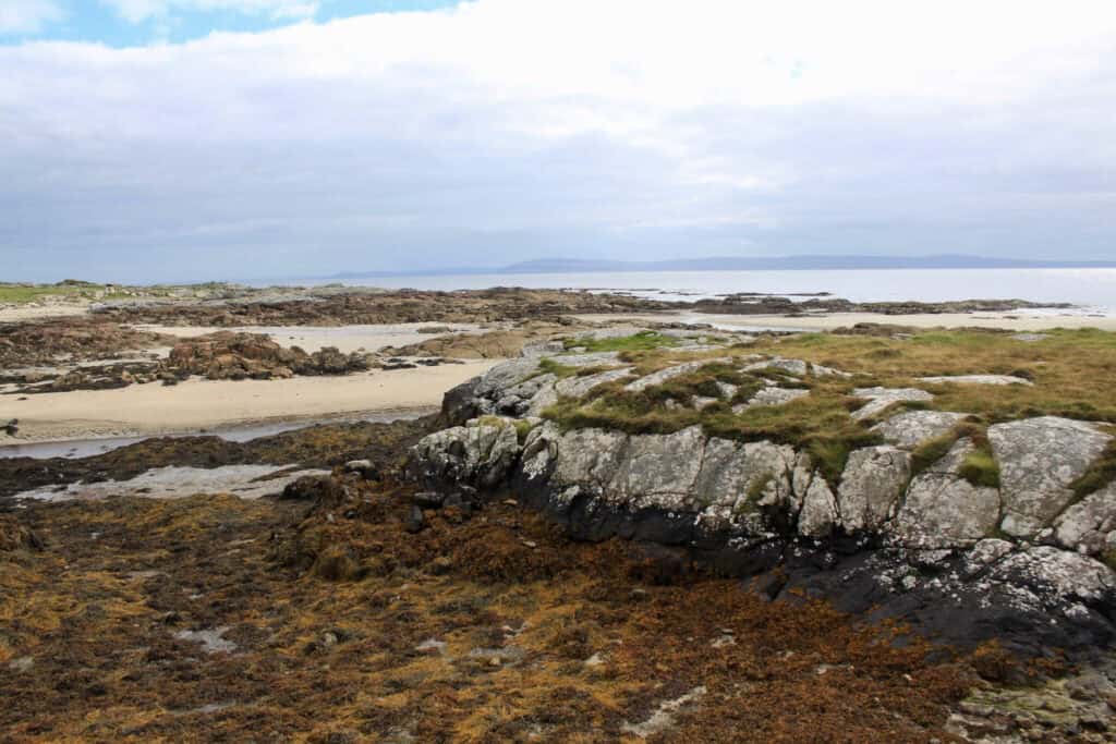 Rocky coastline of the Connemara Peninsula