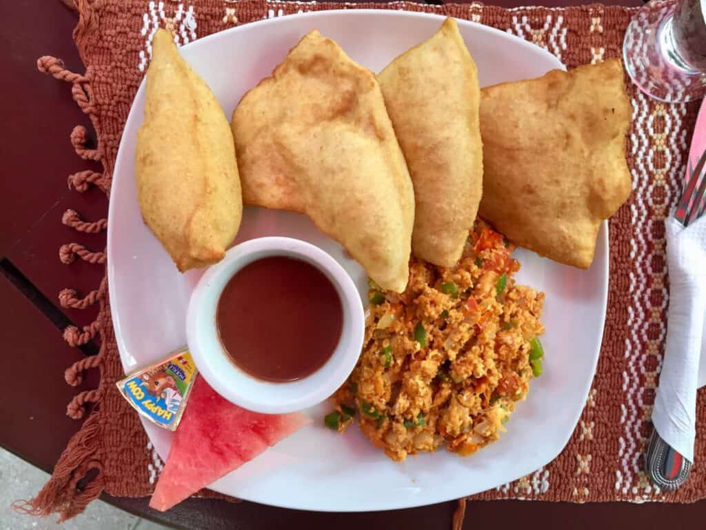 Traditional Belizean Breakfast
