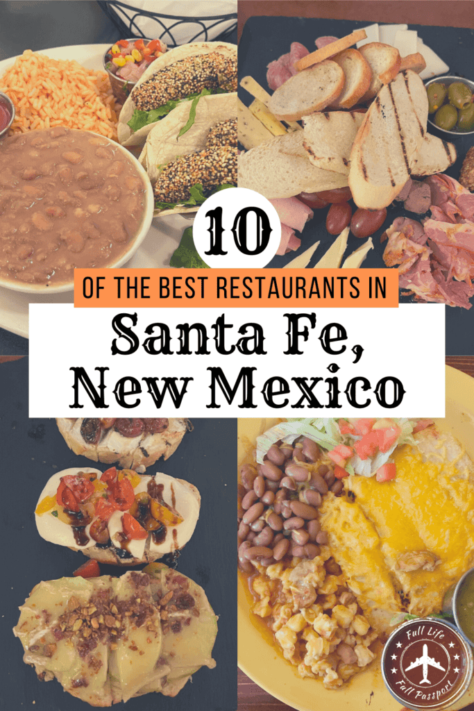 Looking for the best restaurants in Santa Fe, New Mexico? Try these ten great places to eat within walking distance of the historic Plaza!
