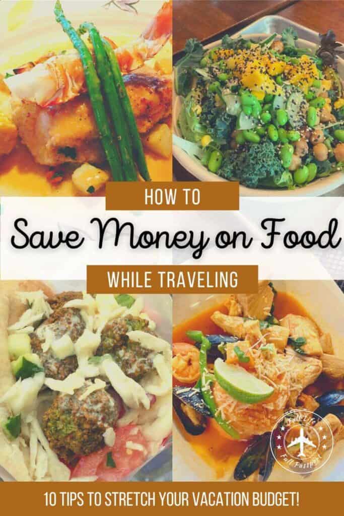 Dining out on vacation doesn't have to break the bank! Here are ten tips for how to save money on food while traveling.