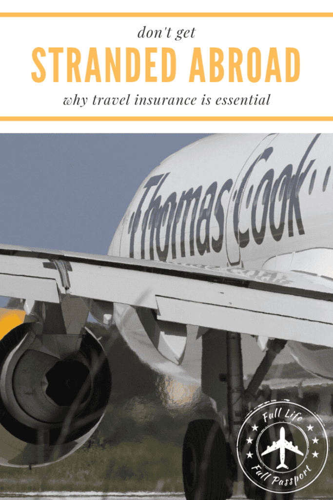Article graphic with Thomas Cook plane
