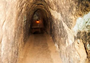 Inside the Cu Chi Tunnels